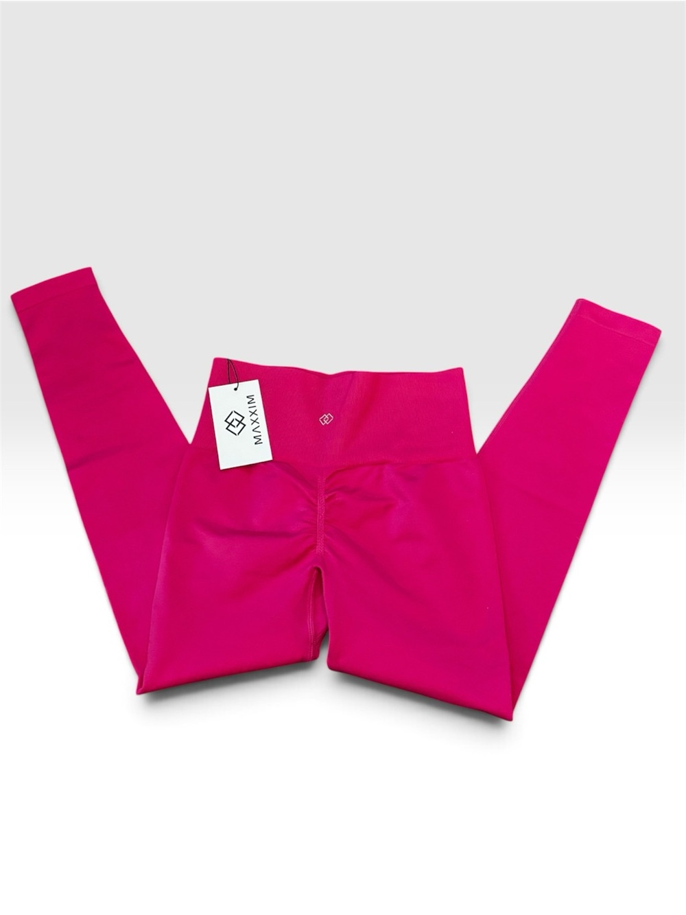 NWT Hot Pink Seamless Scrunch Leggings